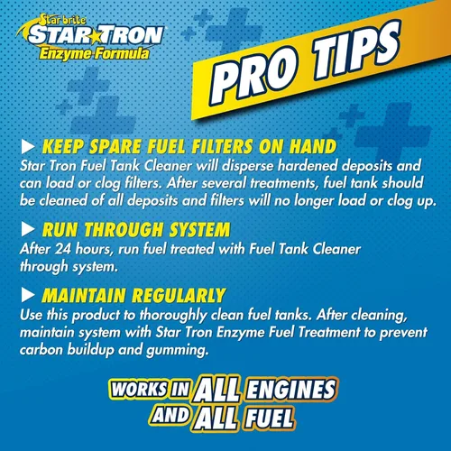 Miniatura 5 de STAR BRITE Star Tron Limpiador de depósito de combustible – Elimina lodos, barnices y otros depósitos – Rejuvanate combustible viejo y rancio