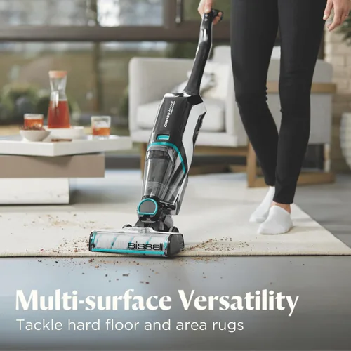 Miniatura 8 de Bissell CrossWave Cordless Max Aspiradora y Fregona Todo en Uno, Aspira, Friega y Seca, Limpiador para Pisos Duros y Alfombras, Aspiradora