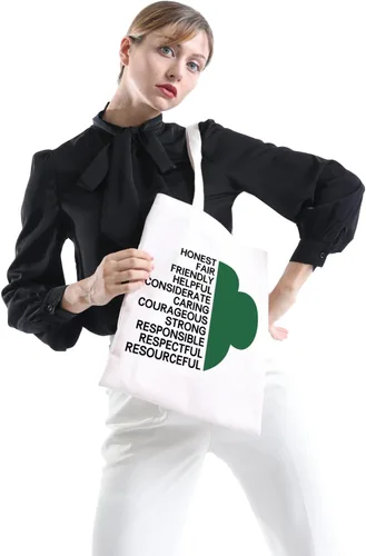 Miniatura 2 de POFULL Troop Leader Gift Troop Life Tote Bag Power Gift (Sco Life Tote bag)