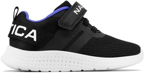 Miniatura 2 de Nautica - Tenis para niños con correa ajustable y cordones elásticos, zapatos informales cómodos para niños y niñas (bebéniño pequeño)