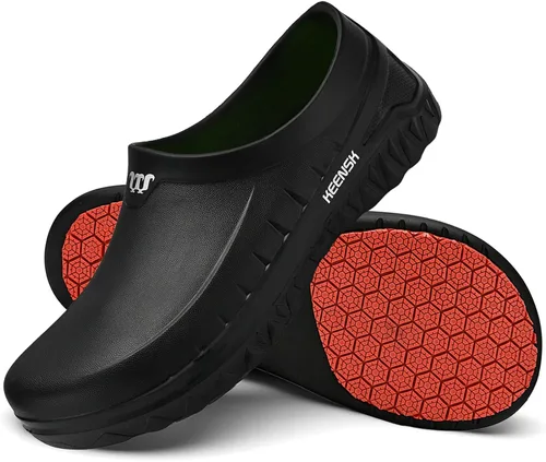 Miniatura 7 de Armadillo Chef Shoes for Men - Slip Resistant, Lightweight & Waterproof Garden Clogs for Women, Ideal Work Shoes for Kitchens