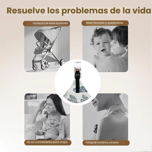 Miniatura 6 de Portador de Cabestrillo para Bebé, Portador para Niños Pequeños, Nuevo Portador de Cabestrillo para Bebé 2025, Cabestrillo Portátil y Ligero