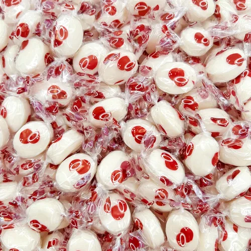 Caramelo de coco | Bolsa de 1 libra – 90 unidades | Caramelo duro envuelto individualmente | Relleno cremoso | Golosinas tropicales para aperitivos,