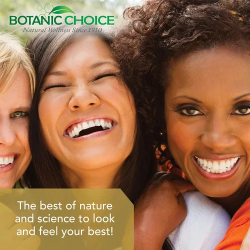 Miniatura 7 de Botanic Choice Vitaminas para el cabello, la piel y las uñas, suplemento de biotina con colágeno, vitamina C y hierro, mezcla súper antioxidante