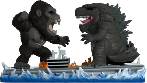 Miniatura 3 de Figuras You Tooz Godzilla Vs Kong, 2 piezas, figura de vinilo de 4.3 pulgadas, figura coleccionable de Godzilla y figura de Kong por Youtooz