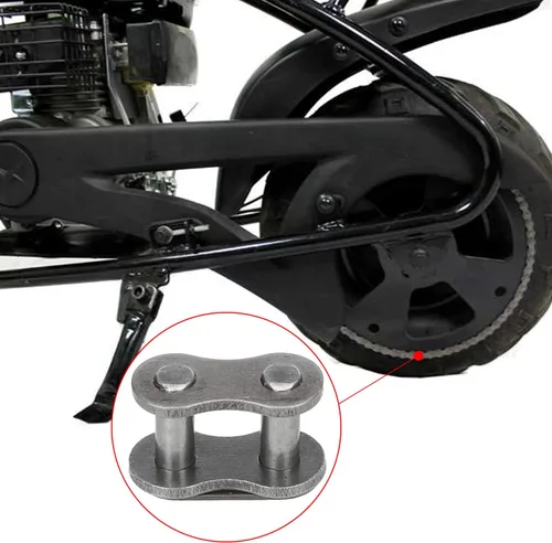 Miniatura 6 de YOXUFA #35 Enlace Conector Maestro de Cadena de Rodillos para Coleman CT100U CC100X Baja Doodle Bug DB30 Motovox MBX10 MBX11 Monster Moto Mega Moto
