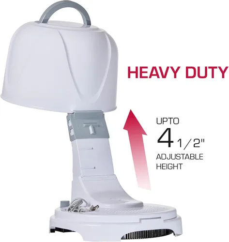 Miniatura 2 de Red by Kiss Secador de Campana Profesional de Cerámica y Turmalina 3000, Secador de Pelo con 4 Configuraciones de Calor para Hogar y Salón, Altura