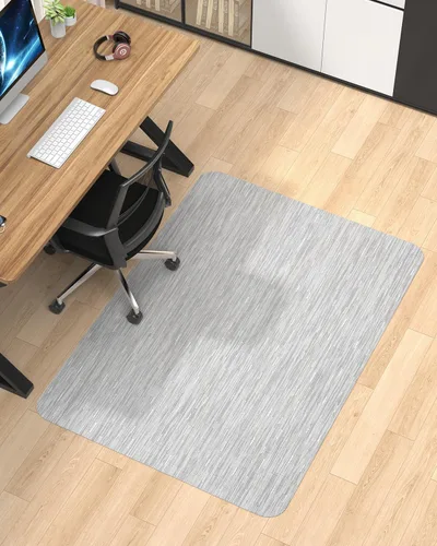 Miniatura 12 de Blvornl Alfombrilla para silla de oficina para suelo de madera dura, 35.4"×47.2" alfombrilla para silla de computadora de escritorio para madera