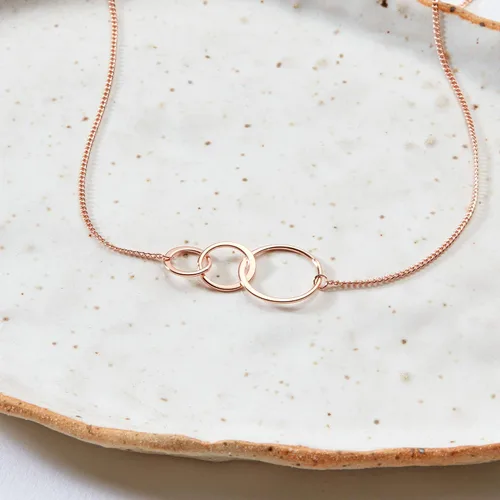 Miniatura 2 de Dear Ava Collar de regalo para mujeres y niñas, colgante de joyería moderna ajustable, idea de regalo de amor para ella con tarjeta sincera, regalos
