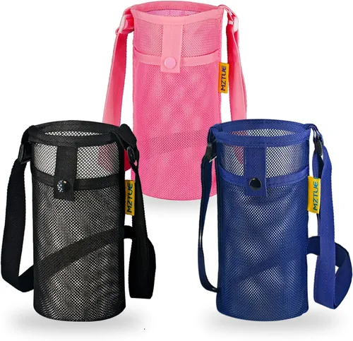 Miniatura 8 de Water Bottle Holder with Strap, Premium Water Bottle Carrier with Strap Easy Clean, Light Water Bottle Carrier Bag, Water Bottle Holder with Pocket