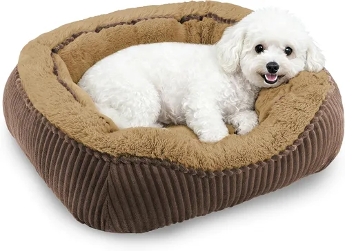 Miniatura 12 de Camas para perros y gatos pequeños, medianos y grandes. Cama lavable para mascotas, sofá cama ortopédica para perros, cama suave y calmante