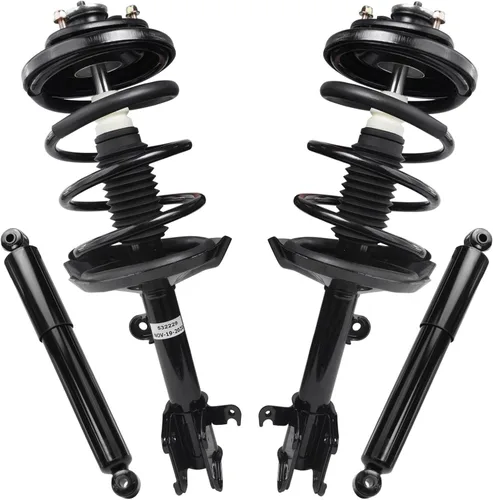 Miniatura 84 de Detroit Axle - Amortiguadores de puntales para Nissan Sentra 2007-2012 [Base S SL SR] Puntales delanteros completos con amortiguadores traseros