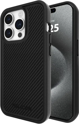Miniatura 11 de Pelican Protector Series - Funda para iPhone 15 Pro de 6.1 pulgadas [compatible con MagSafe], funda magnética para teléfono con tecnología negro