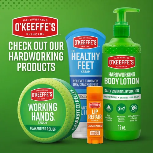 Miniatura 8 de O'Keeffe's Working Hands - Crema de manos para tratamiento nocturno para sequedad extrema - Tubo de 3 oz (paquete de 2) - Cuidado reparador