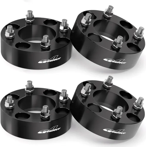 Miniatura 12 de GAsupply Espaciadores de rueda 4x110 de 2 pulgadas, adaptadores de espaciadores de rueda ATV de 2.913 in con pernos de 10 × 1.25, compatible
