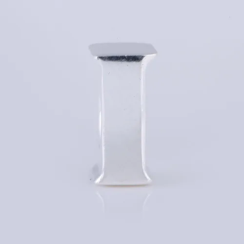Miniatura 2 de ABUN Abalorio de plata de ley 925 con letra inicial de la A a la Z se adapta a pulseras collar Plata esterlina