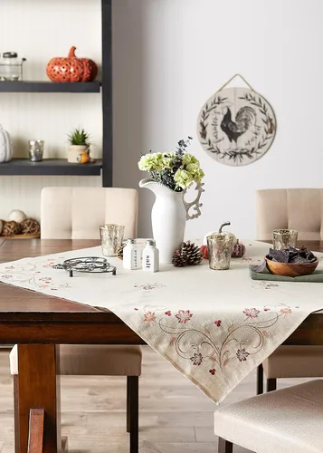 Miniatura 6 de DII Decoración de mesa de otoño, decoración de interior, Acción de Gracias, decoración de mesa, 40 x 40, trigo otoñal