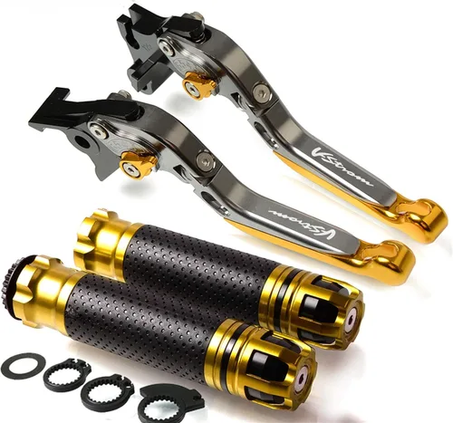 Miniatura 19 de for Suzuki V-Strom 2002-2016 2015 2014 20132 012 2011 2010 V-Strom Motorcycle Brake Handle Adjustable Brake Clutch Lever Handbar (Color : 1)