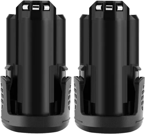 Shentec Paquete de 2 baterías de repuesto de 12 V 3.0 Ah compatibles con Dremel B812-01 B812-02 B812-03, funciona con Dremel 8200 8220 8300 Dremel