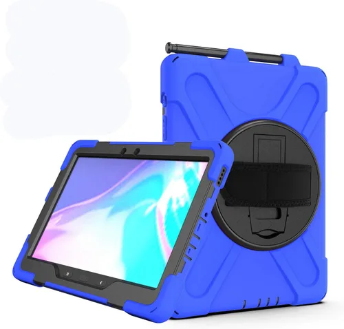 Miniatura 14 de Funda para Samsung Galaxy Tab Active Pro 10.1 T540 T545 T547, grado militar [probada en caídas de 15 pies] Funda protectora de cuerpo completo a