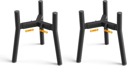Miniatura 12 de Soporte Ajustable Elevado para Cuenco de Perros de 7-10.6" de Diámetro para Comida y Agua - Comedero Elevado de 11" de Altura para Mejorar