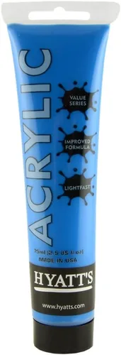 Miniatura 84 de Hyatt's Alizarine - Pintura acrílica carmesí Tubo de pintura acrílica de 2.5 fl oz de grado artístico Secado rápido y pintura no tóxica