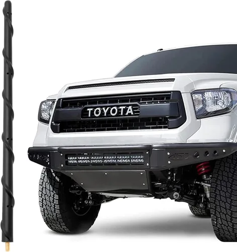 Miniatura 12 de BASIKER Antena para Jeep Gladiator Willys Mojave 2007-2024 2025 2026, accesorios para Jeep Gladiator, 13 pulgadas en espiral Jeep Gladiator Willys