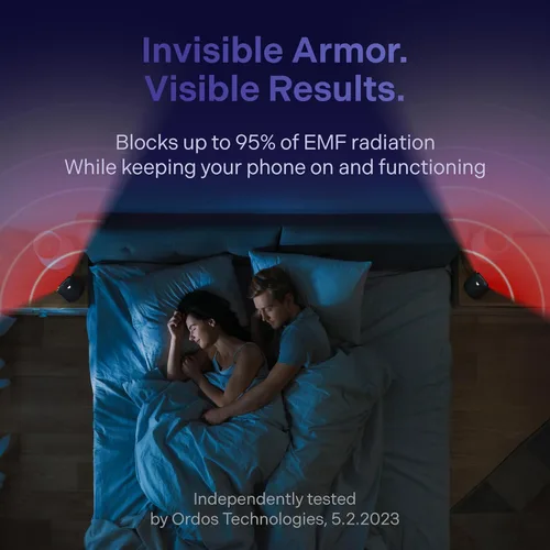 Miniatura 3 de Elvy Cargador Inalámbrico Qi Rápido para Celulares - Diseñado con Tecnología de Gestión de EMF para Carga Mejorada, Blindaje Ambiental Avanzado