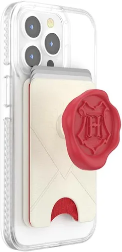 Miniatura 24 de Cartera para teléfono PopSockets con soporte expandible, tarjetero para teléfono - Nubes rosas Rosa (Pink Clouds)