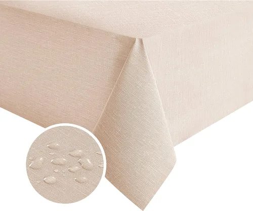 Miniatura 16 de NLMUVW - Mantel de plástico transparente 100% resistente al agua, a prueba de aceite y derrames, mantel de PVC, fácil de limpiar, para cocina