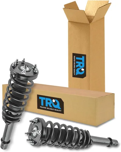 Miniatura 149 de TRQ Conjunto de Amortiguador y Resorte Delantero Cargado con Resorte Helicoidal Pre-ensamblado Compatible con Jeep Cherokee Limited AWD 14-22 Sin