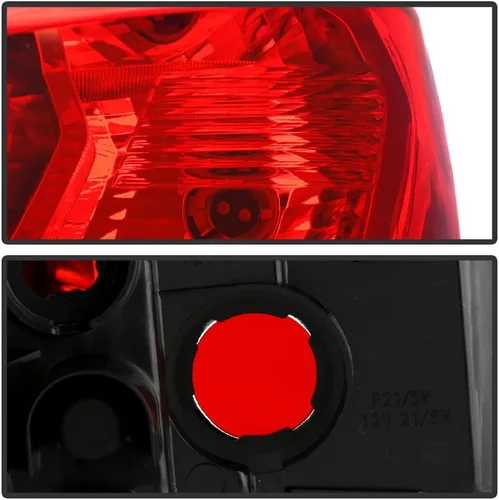 Miniatura 3 de ACANII - Para Mitsubishi Mirage G4 Sedan Luz trasera roja transparente 2017 2018 2019 2020 reemplazo lado del conductor