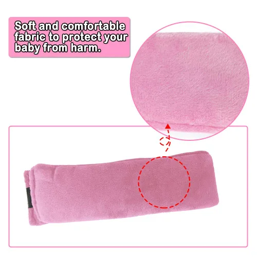 Miniatura 8 de Correas para silla alta, correa de seguridad universal para bebé, arnés para silla alta para bebés y niños pequeños (rosa)