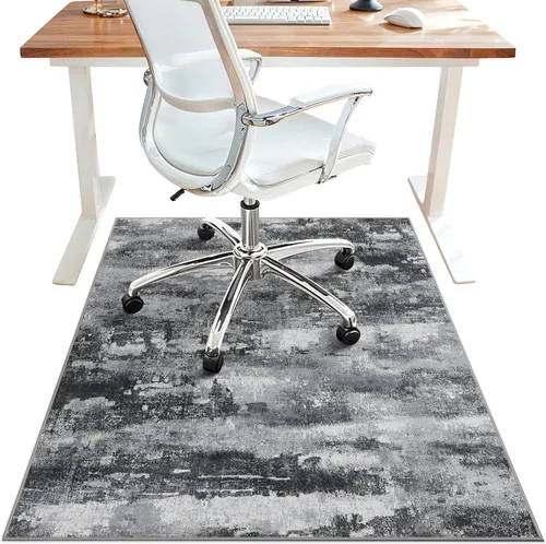 Miniatura 19 de Tapete para silla de oficina para piso de baldosas de madera dura, tapetes abstractos de escritorio de 36" x 48" para silla de oficina sobre sillas