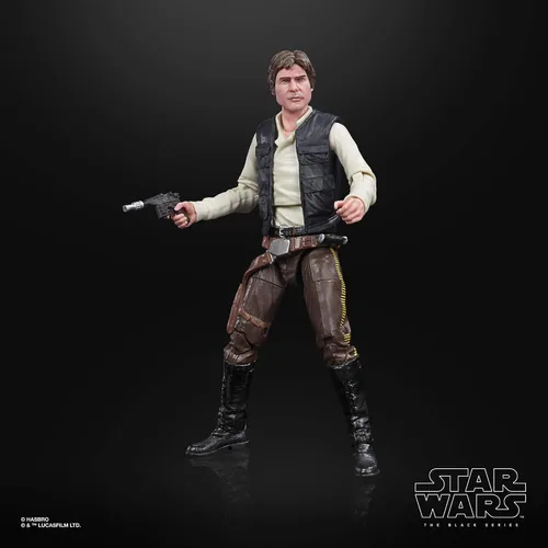Miniatura 7 de Star Wars The Black Series Han Solo (Endor) - Figura de acción coleccionable de 6 pulgadas de la película “Return of The Jedi”, para niños de 4 años