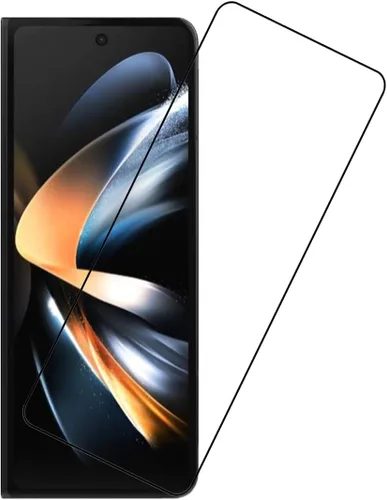 Miniatura 4 de Protector de pantalla para Samsung Galaxy Z Fold4 5G, [2 piezas] de vidrio templado antiarañazos de cobertura completa para teléfono Galaxy Z Fold 4