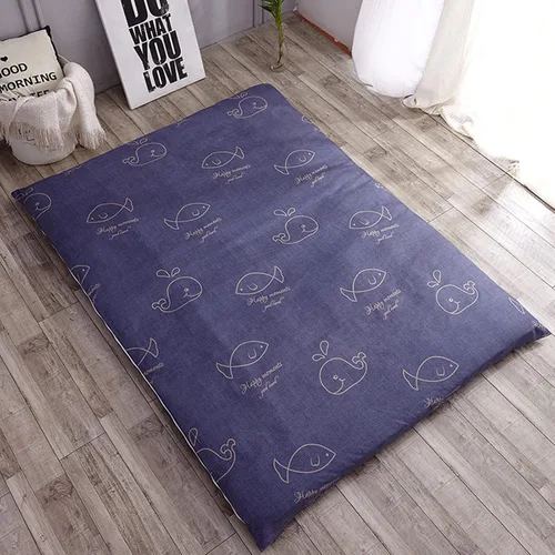 Miniatura 14 de CAMZ Funda de colchón plegable de futón japonés para cama matrimonial, queen, king, individual, tatami, colchoneta de meditación, cubierta antipolvo