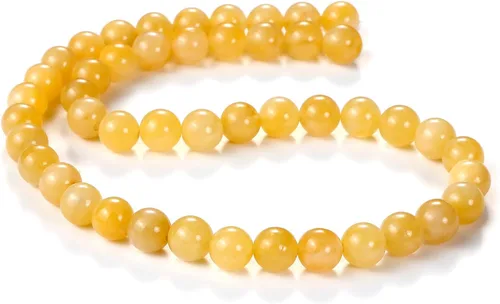 Miniatura 77 de Cuentas de ónix negro BEADNOVA con cuentas de cristal natural, piedras preciosas, redondas, sueltas, curativas de energía con cordón elástico de 01)