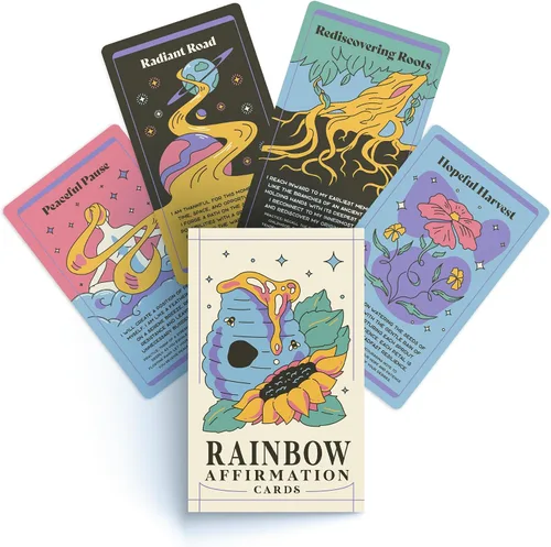 Miniatura 9 de PURPLE CANYON Tarjetas de afirmación diaria para mujeres y hombres Afirmaciones positivas para atención plena, meditación e inspiración Hermosa