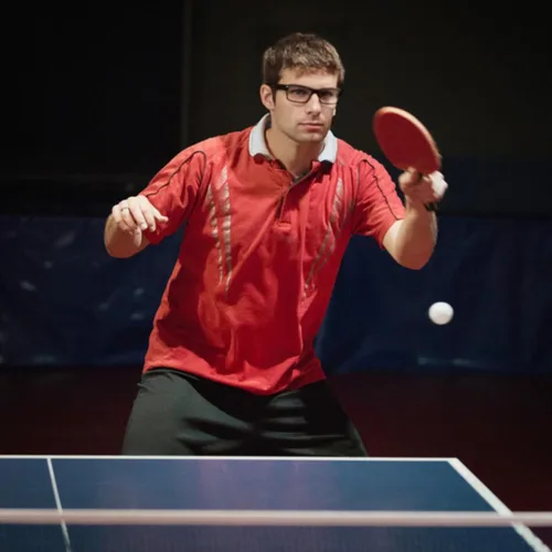 Miniatura 7 de Sportout Juegos de palas de ping pong, remo de tenis de mesa portátil con estuche de almacenamiento, raqueta de tenis de mesa premium