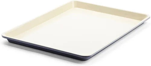 Miniatura 7 de GreenLife Bakeware Bandeja para Hornear de Galletas Media Hoja de 18" x 13", Antiadherente Cerámico Saludable Sin PFAS No Tóxico, Seguro para Horno