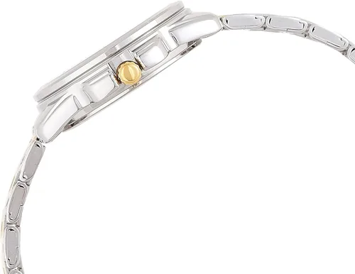 Miniatura 3 de Casio LTP1314SG-1AV Reloj de cuarzo de acero inoxidable plateado con esfera negra para mujer