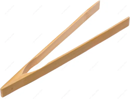 Miniatura 4 de M.V. Trading BTTS734 - Pinza para tostadas de bambú con cuchara, 7¾ pulgadas