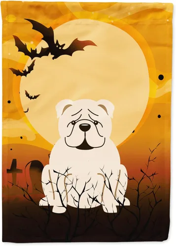Miniatura 33 de Caroline's Treasures BB4307GF - Bandera de Halloween Airedale para jardín, bandera decorativa para patio exterior, obras de arte de patio, macizos