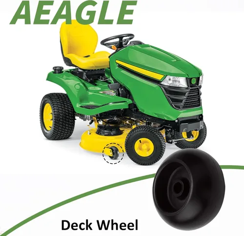Miniatura 5 de 1-603299 - Rueda de cubierta anticuero cabelludo para Bad Boy 022-5234-98 Exmark 103-4051 103-7263 Toro 1-603299 Husqvarna 5391026-43 Many Bore 5/8