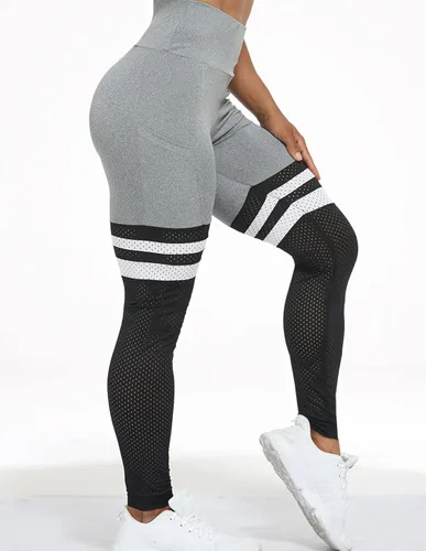 Miniatura 2 de CROSS1946 Leggings sin costuras para mujer, cintura alta, levantamiento de glúteos, entrenamiento, gimnasio, yoga