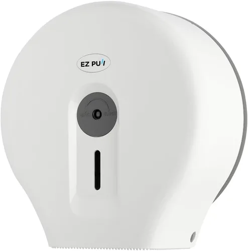Miniatura 2 de EZ-Pull - Dispensador de papel higiénico de 9 pulgadas, para baño, oficina, comercial/industrial, color blanco