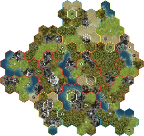 Miniatura 5 de Juego de mesa y estrategia Sid Meier’s Civilization: a New Dawn de Fantasy Flight