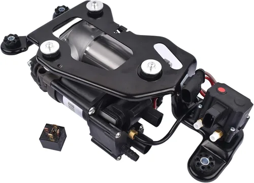Miniatura 4 de Bomba de compresor de suspensión neumática con soporte 37206875177 Reemplazo para BMW X5 F15 F85 2013-2018 X6 F16 F86 2014-2019 37206868998
