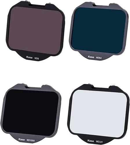 Miniatura 2 de Kase Kit de filtro de clip 4 en 1 (MCUV/ND8/ND64/ND1000), filtros de protección UV y ND de densidad neutra para cámara Sony Alpha
